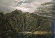 Johan Christian Dahl, norwegian mountain landscape